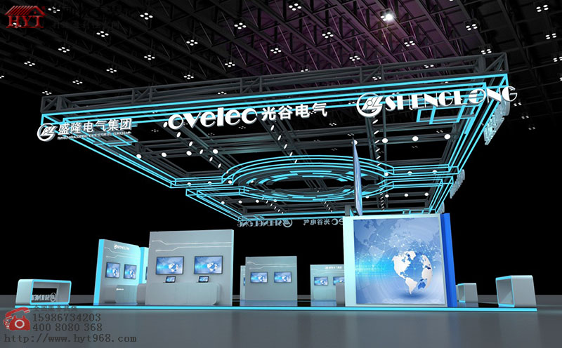 科技展厅设计效果图