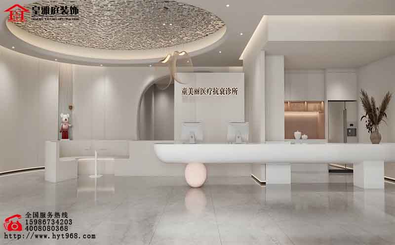 深圳美容院装修效果图